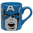 Captain America Face 14 oz. Mug